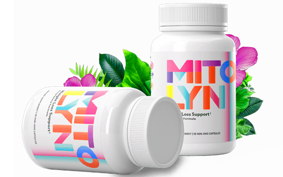 Mitolyn supplement bottle for weight loss and metabolism support.